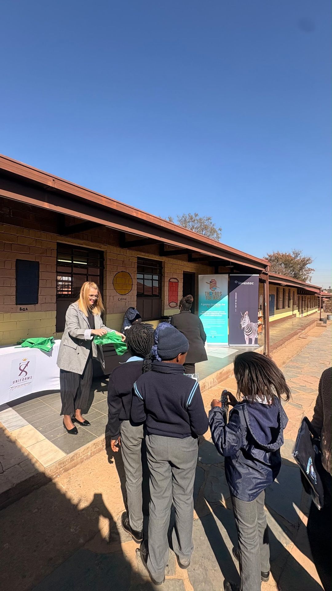 Investec-Backed Fudumala Handover: ZS Uniforms Supplies 100 School Jerseys to Sindawonye Primary School